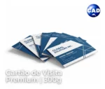 Cartão De Visita 300 Impressão Frente Arte Inclusa - Imagem 3